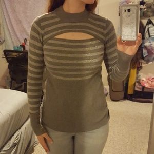 Guess mock neck top